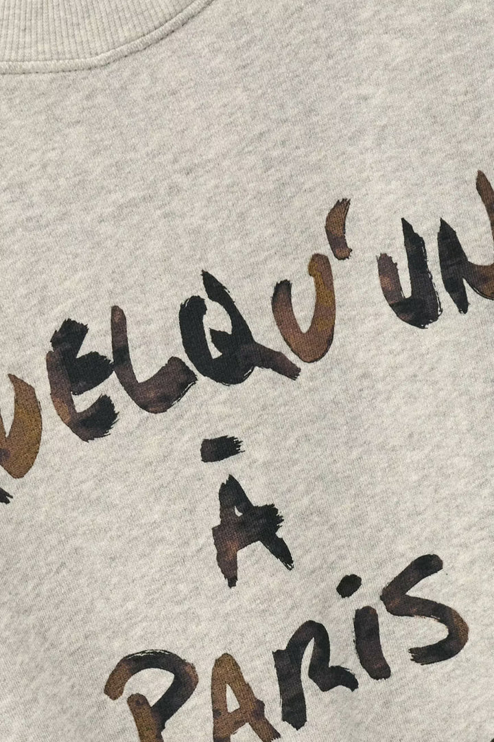 Ba&sh - BRICE sweat met lange mouwen-detailftoto tekst