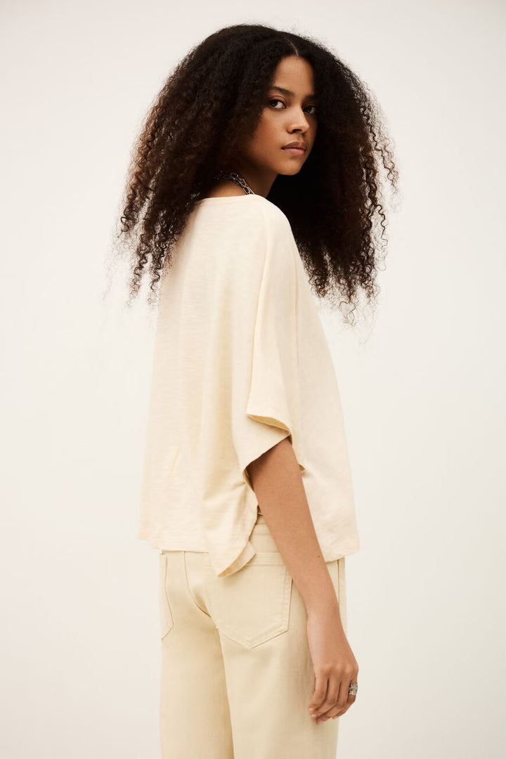 Ba&sh - CACIA cape t-shirt-zijaanzicht