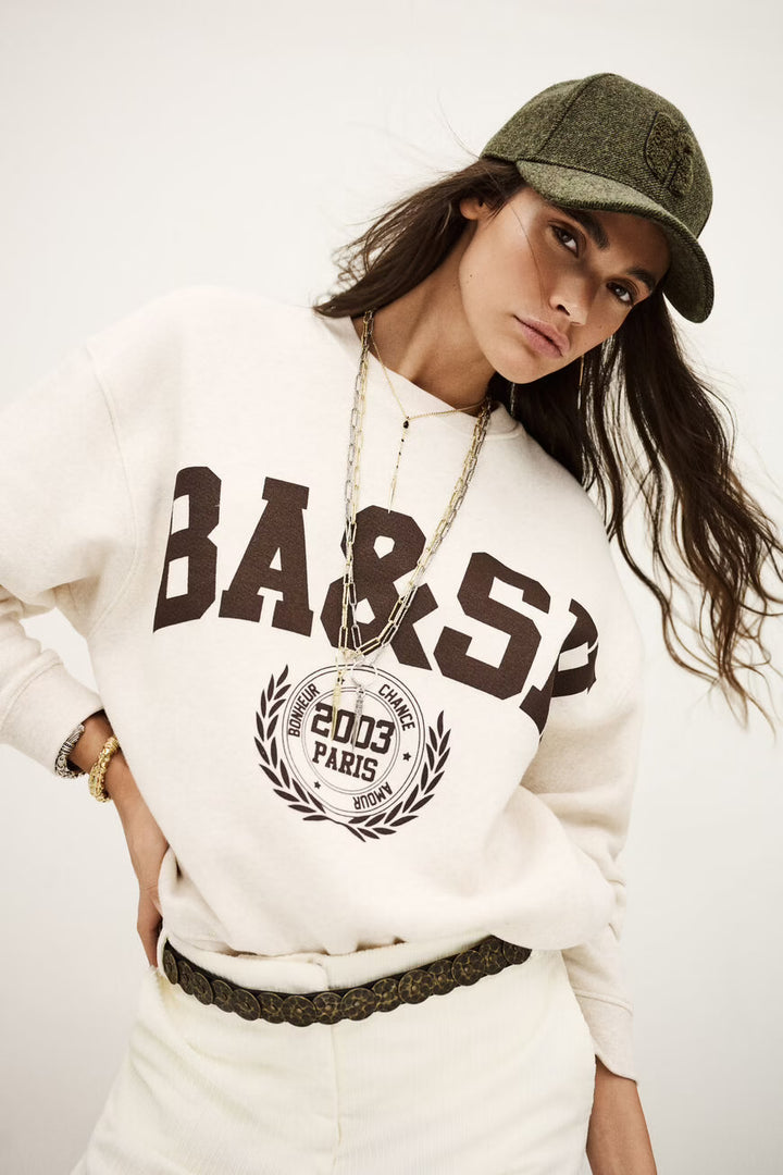 Ba&sh - FENJA long-sleeved sweatshirt-detailfoto model