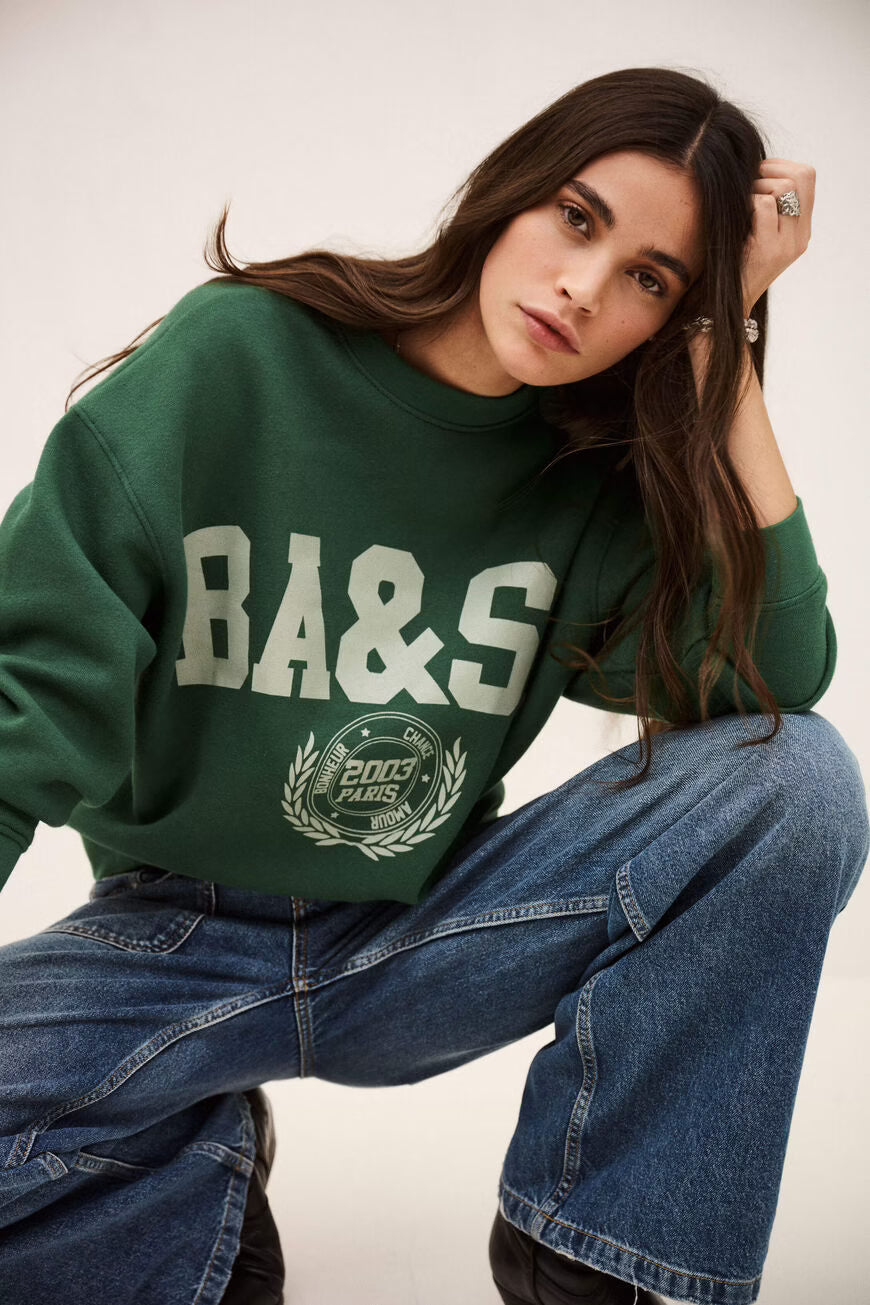 Ba&sh - FENJA long-sleeved sweatshirt-zijaanzicht