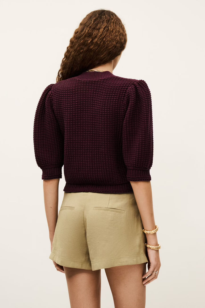 Ba&sh - GARANCE buttoned cardigan-achteraanzicht