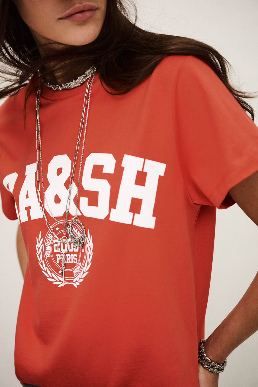Ba&sh - Ioni T-Shirt-detailfoto opdruk