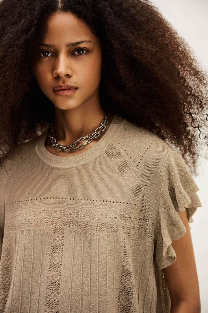 Ba&sh - PIERA top tricot-detailfoto