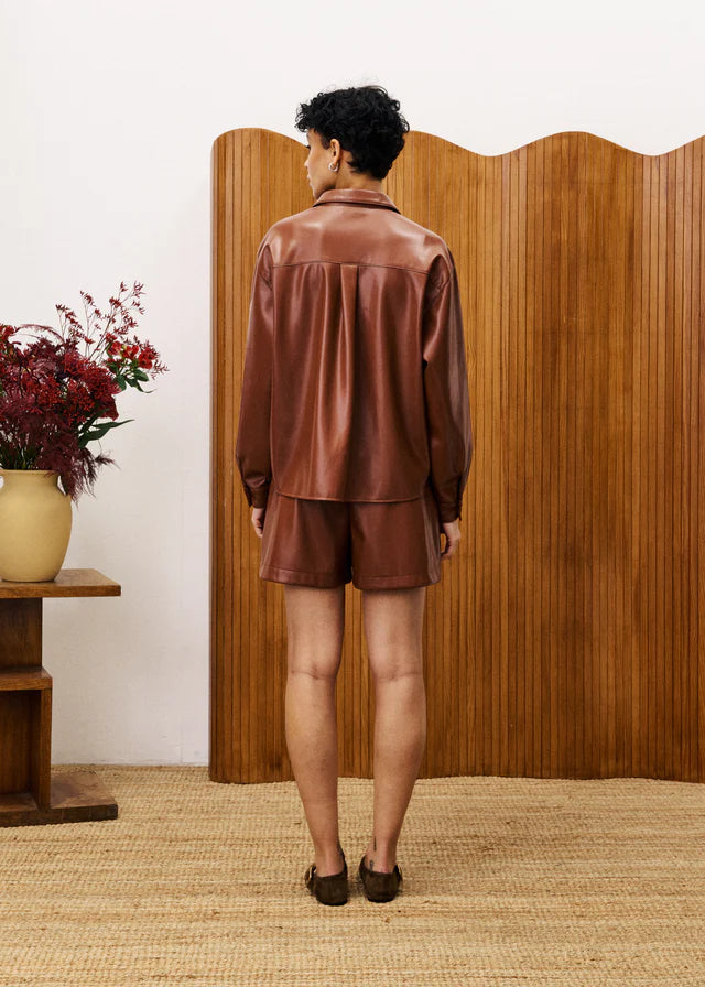 FRNCH - Tulsi Short Marron glace