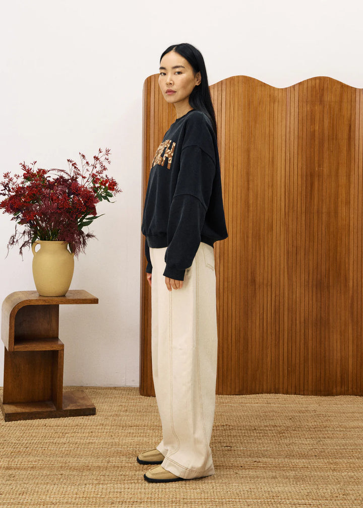 FRNCH - Tilleul Sweatshirt Anthracite