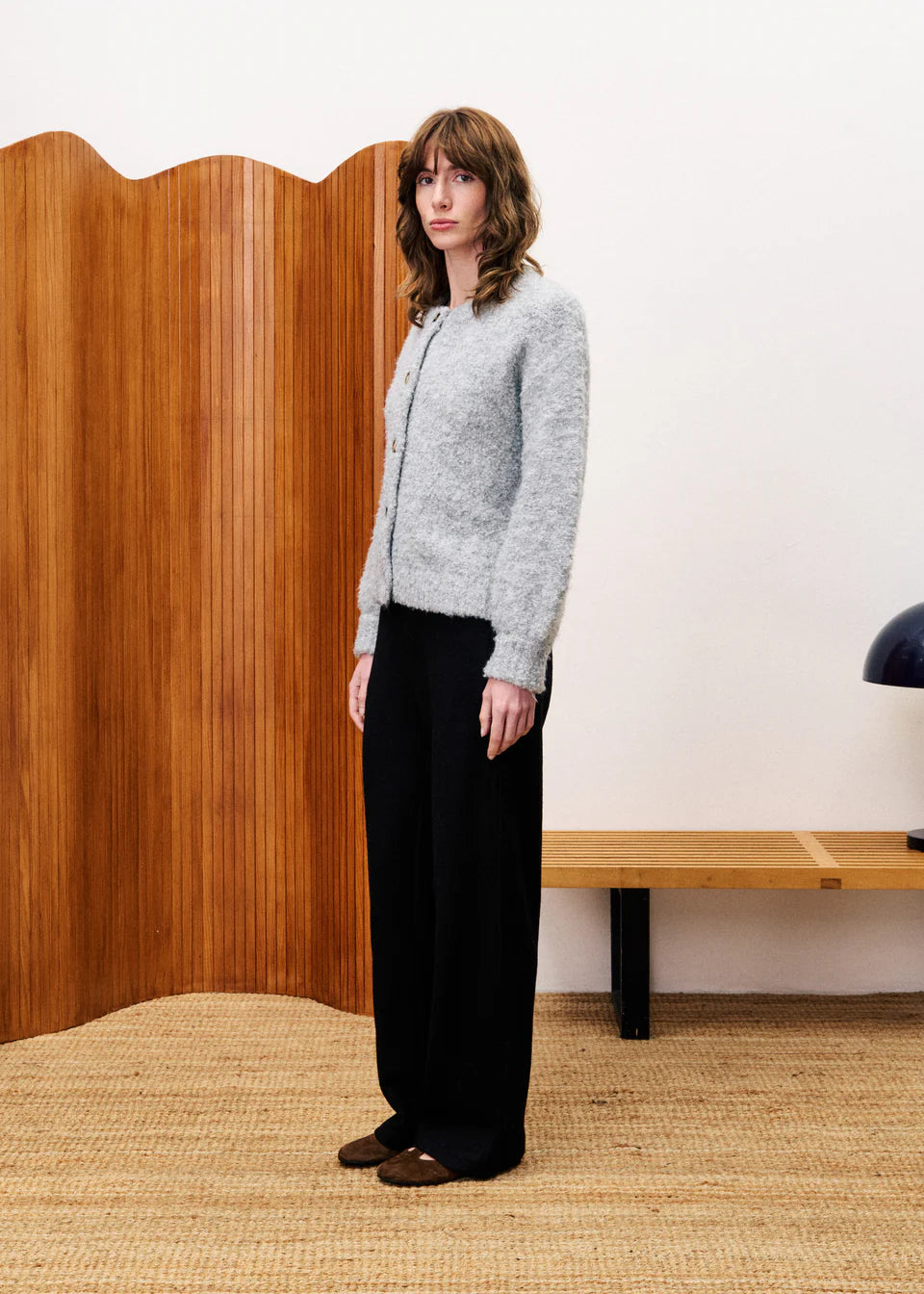 FRNCH - Selkirk Cardigan Gris