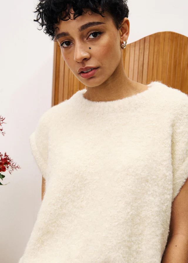 FRNCH - Jasmin Pull Creme