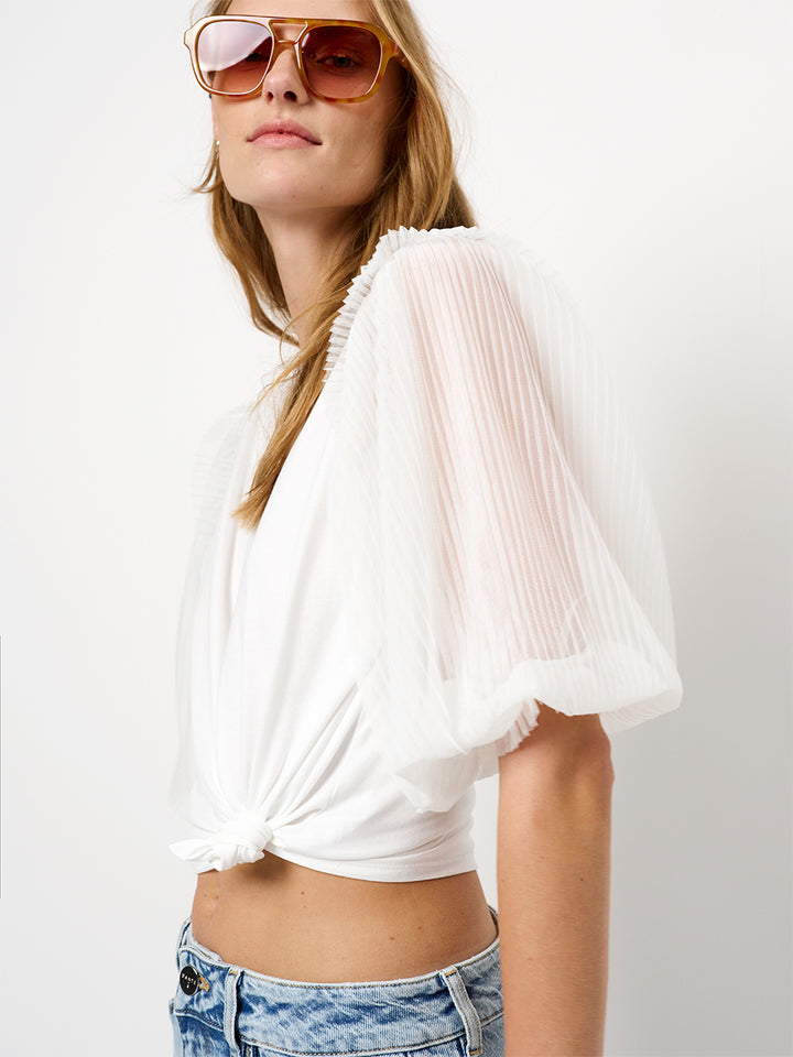 Dante6 - Annissa Puffy Tulle Tee- detailfoto structuur