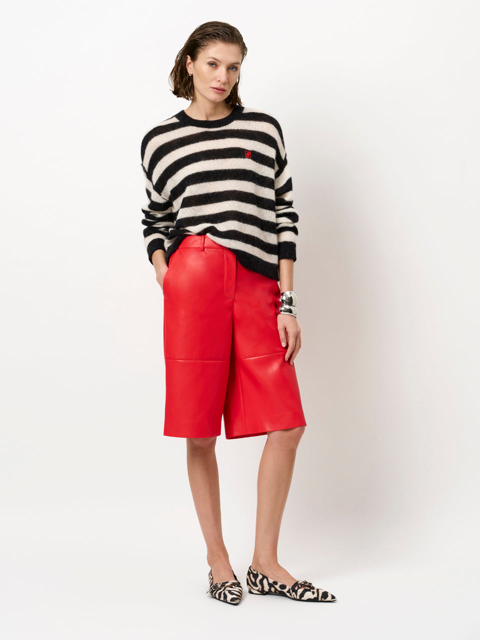 Dante6 - Ariama striped sweater-vooraanzicht