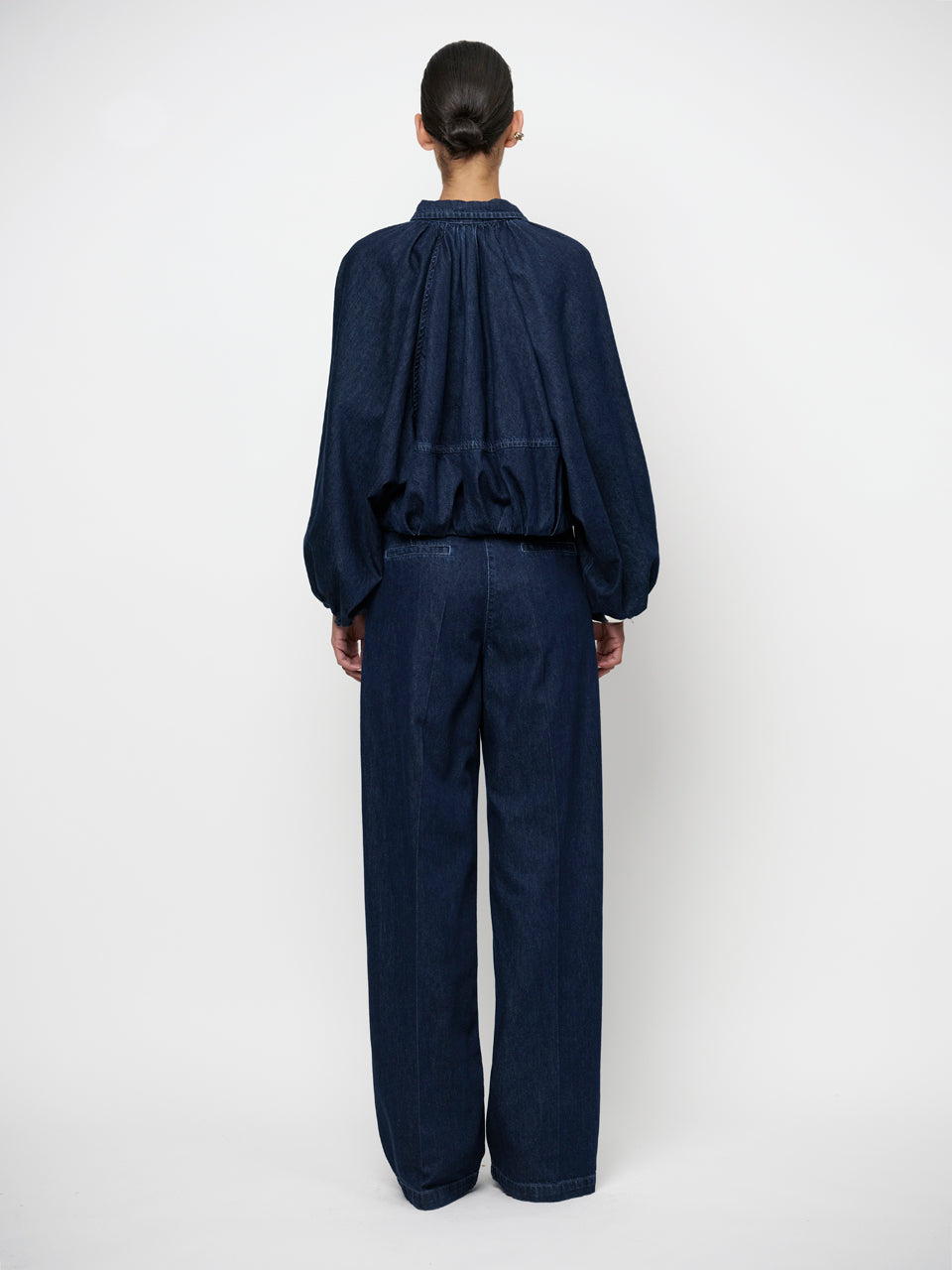 Dante6 - Balloon denim jacket-achterzijde