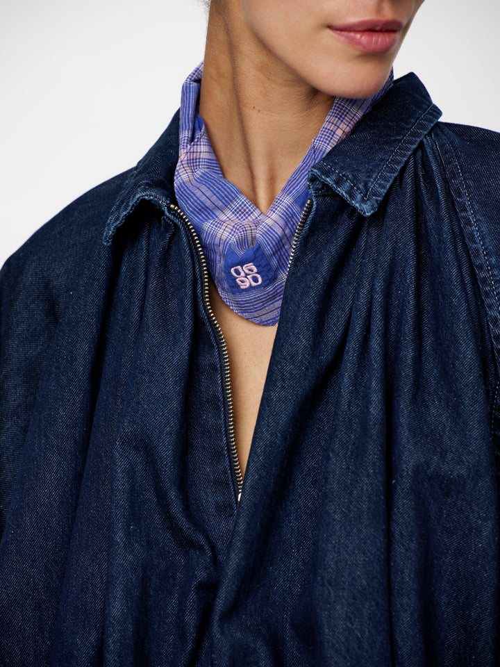 Dante6 - Balloon denim jacket-detailfoto kraag
