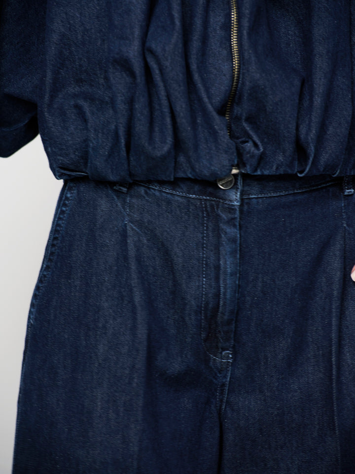 Dante6 - Balloon denim jacket-detailfoto onderzijde