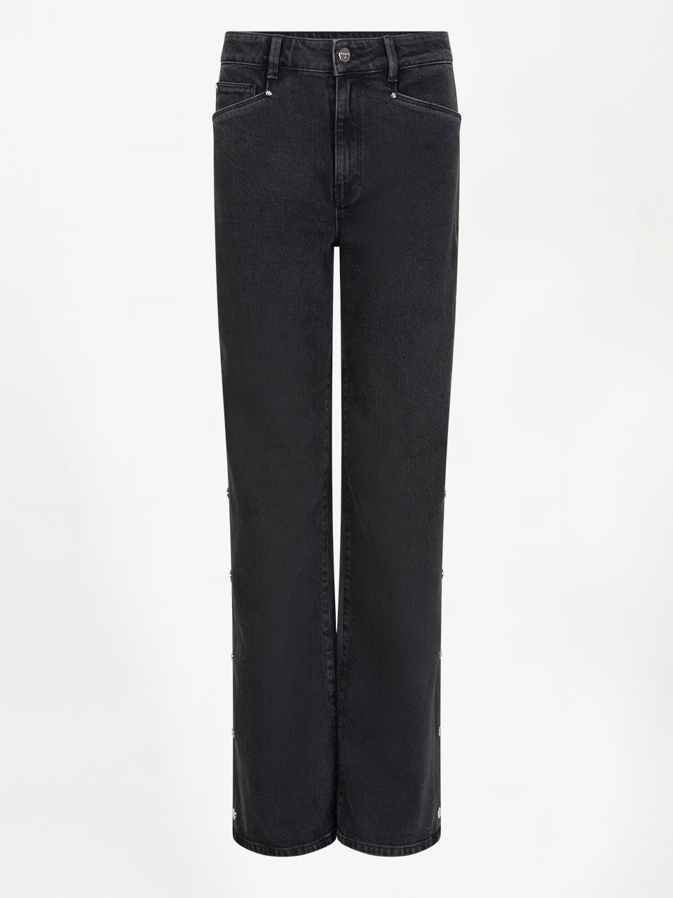 Dante6 - Belvina button up wide leg jeans-packshot