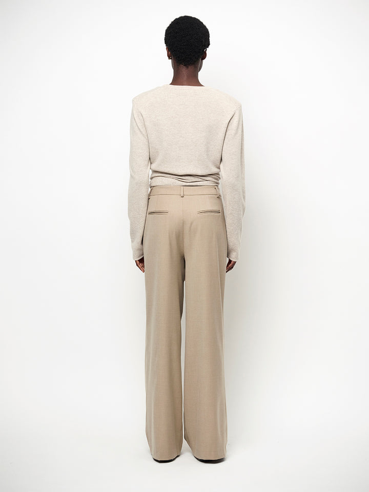 Dante6 - Benyo knitted wrap top-achteraanzicht