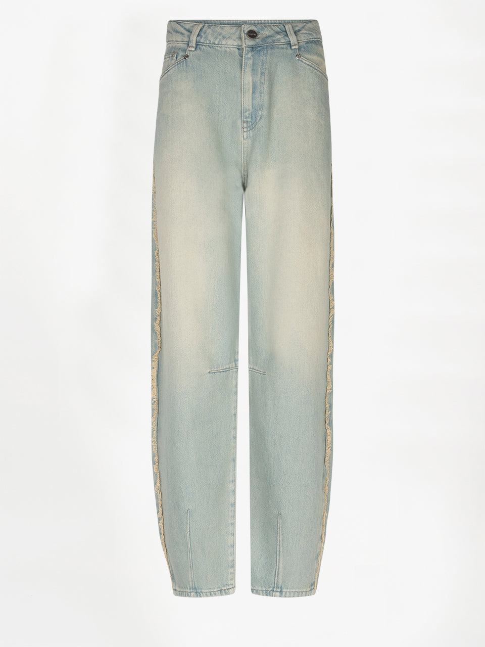 Dante6 - Brave Fringed barrel leg jeans-packshot