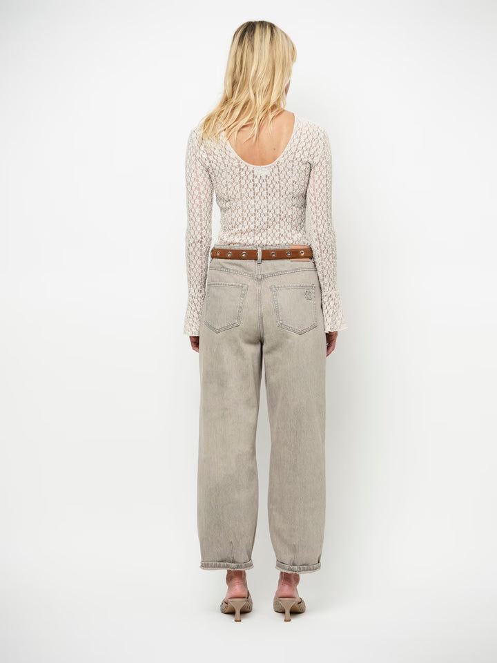 Dante6 - Brave barrel leg jeans-achteraanzicht