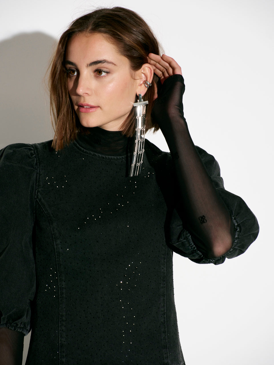 Dante6 - Cici Rhinestone Top - detailfoto