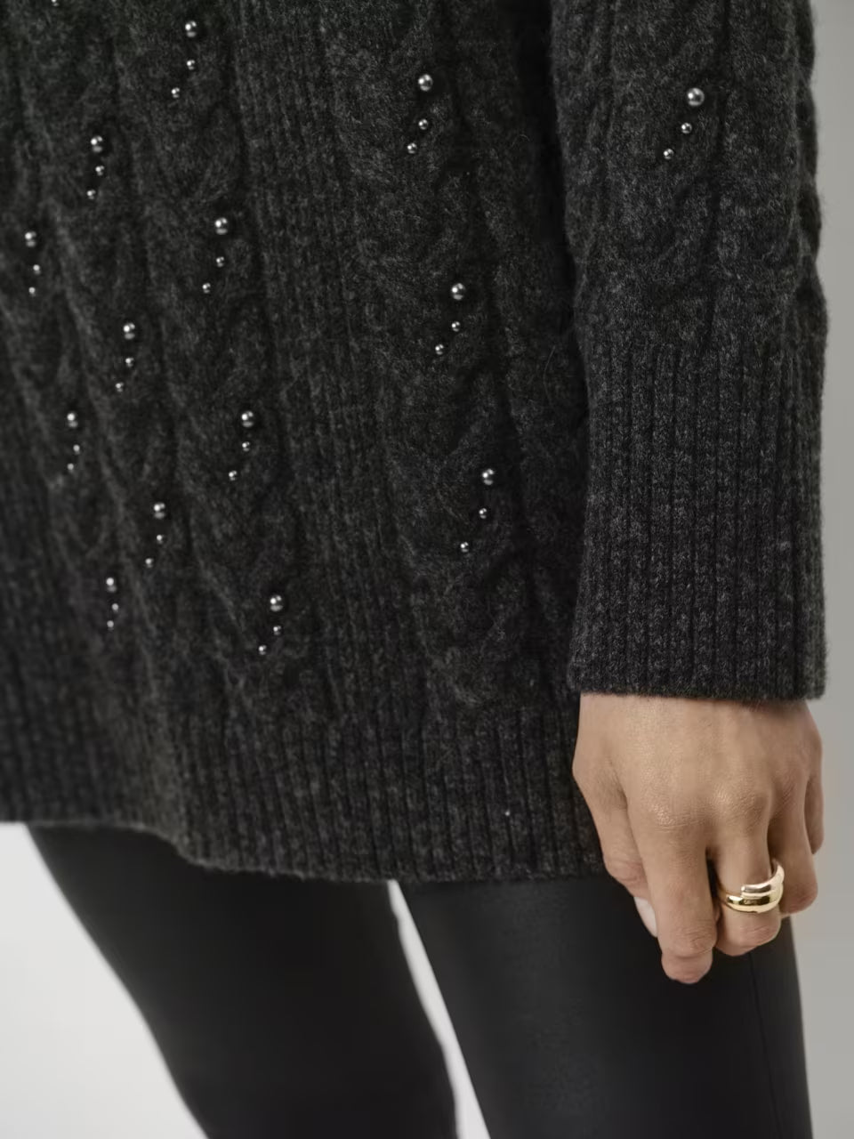 Dante6 - Croft Pearl Sweater-detailfoto mouw