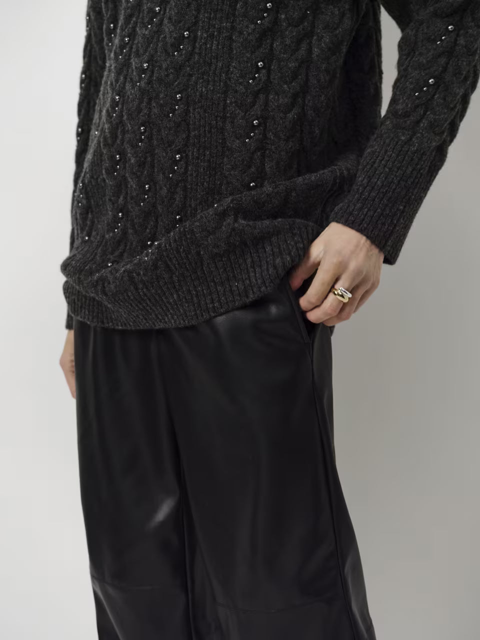 Dante6 - Croft Pearl Sweater-detailfoto stof