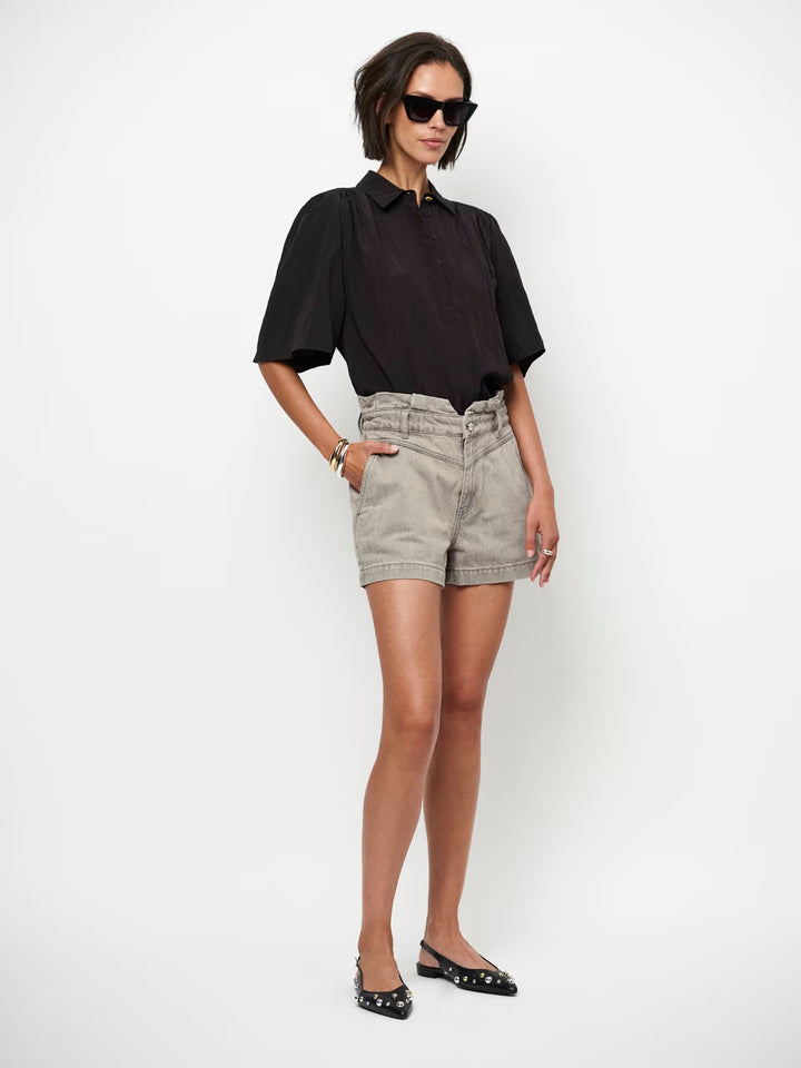 Dante6 - Devi cropped Wide Blouse-vooraanzicht
