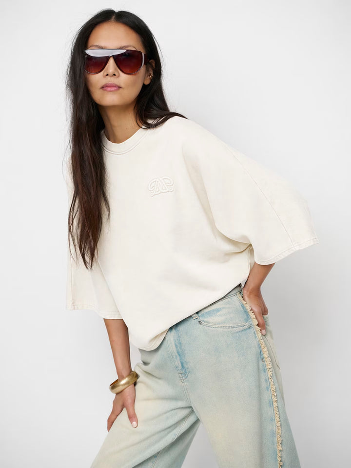 Dante6 - Devon Washed Batwing Sweat-voorzijde