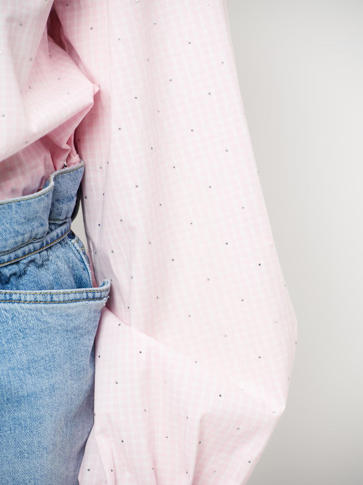 Dante6 - Drift belted denim short-detailfoto 