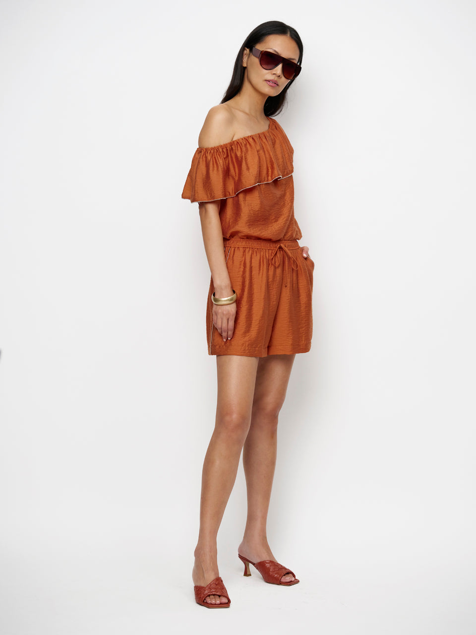 Dante6 - Ezai Embellished Shorts-zijaanzicht