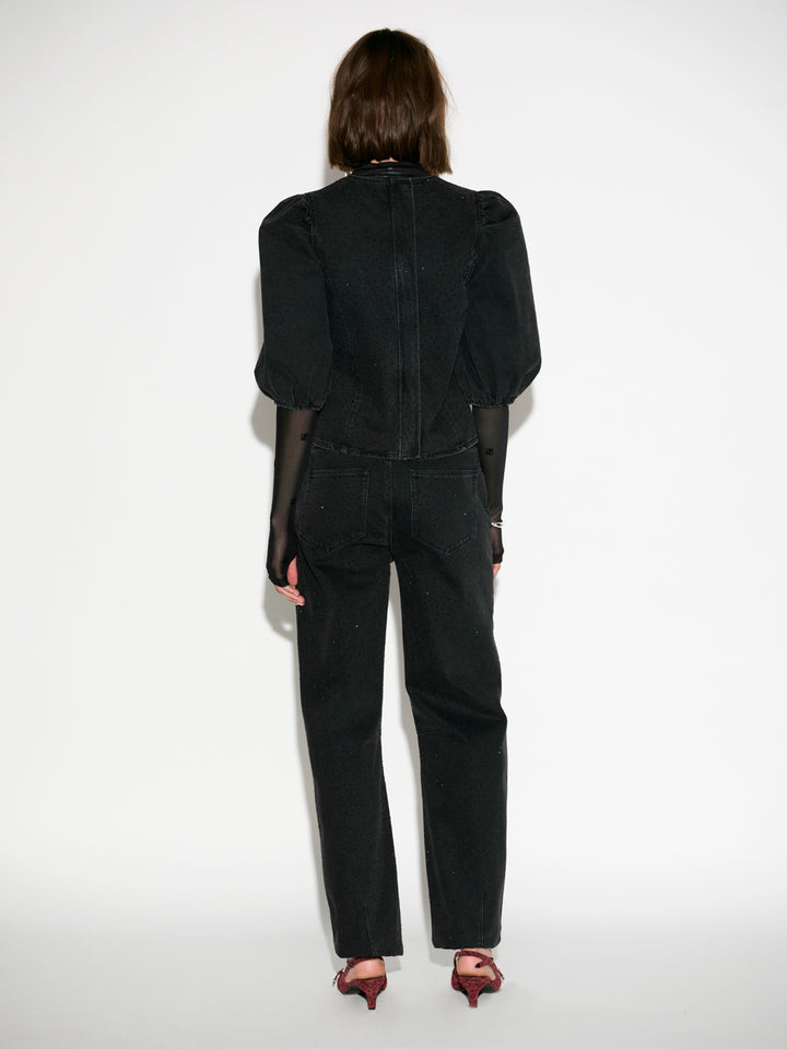 Dante6 - Gaia Rhinestone Jeans- achteraanzicht 