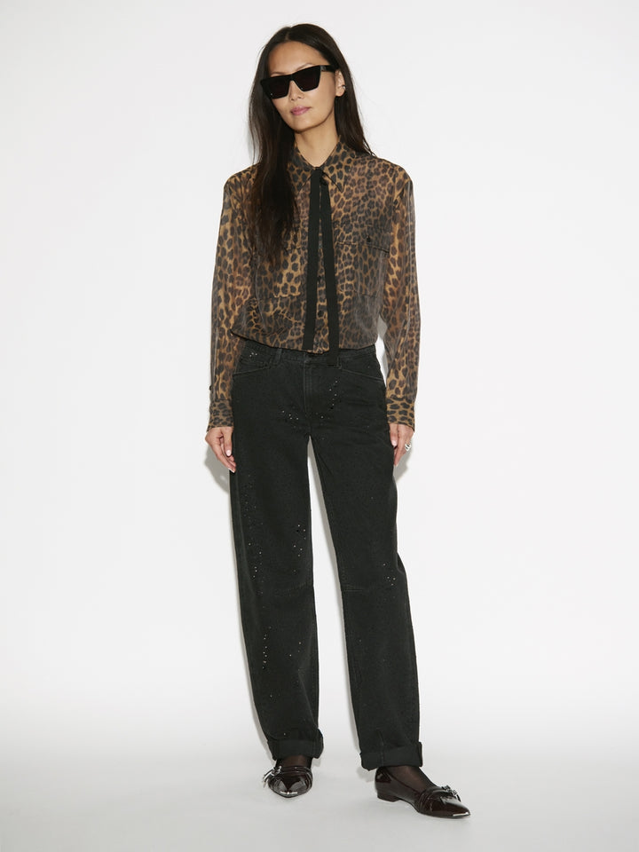 Dante6 - Gaia Rhinestone Jeans - vooraanzicht