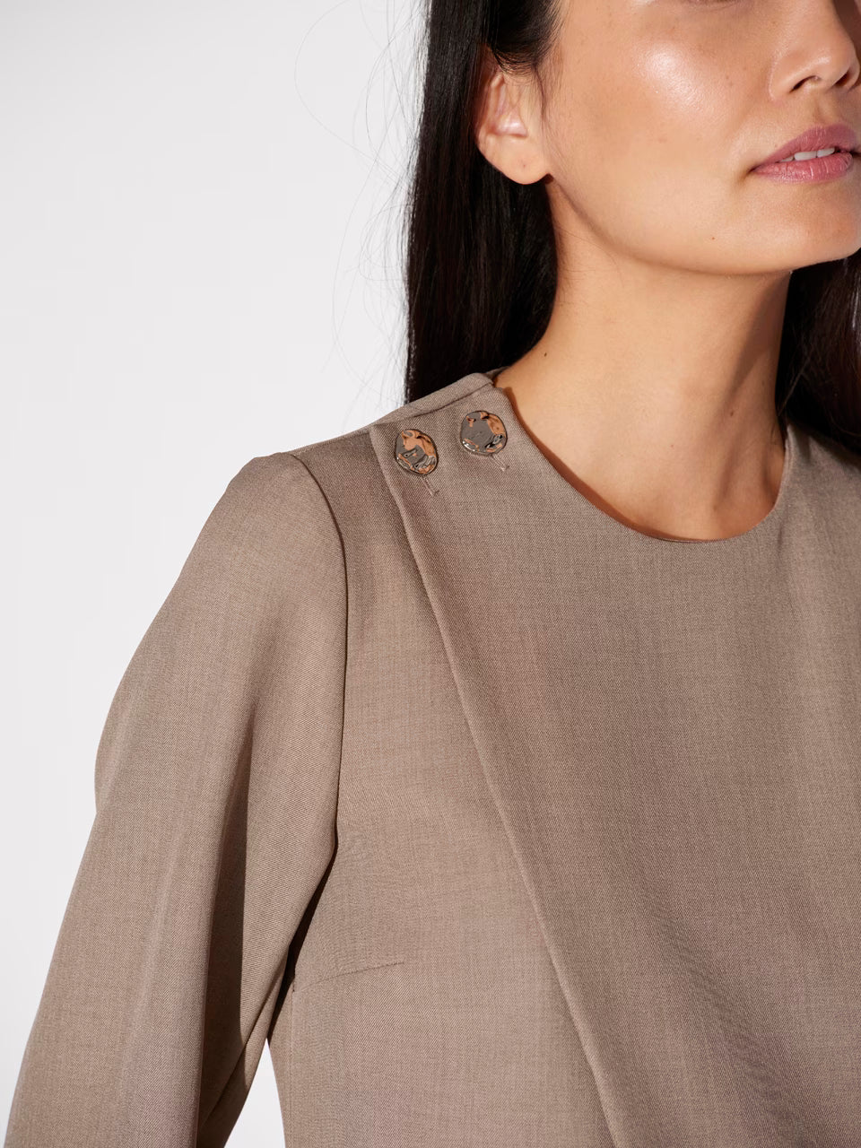 Dante6 - Gillian mélange top-detailfoto
