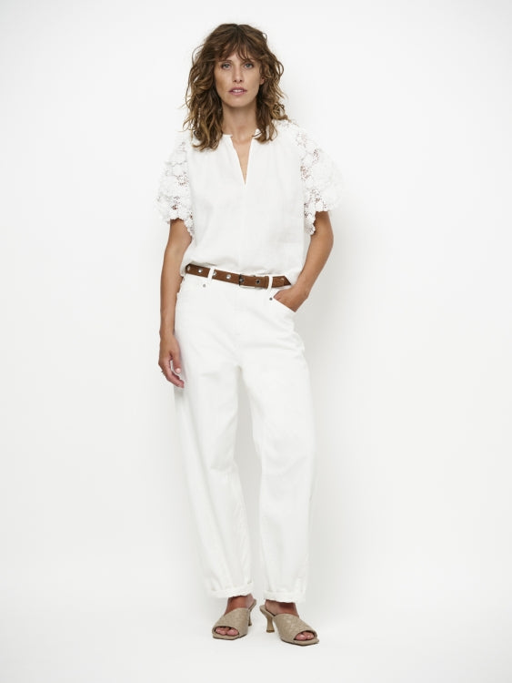 Dante6 - Jonille lace detail top-voorzijde