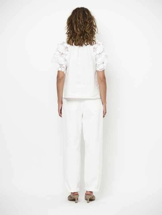 Dante6 - Jonille lace detail top-achteraanzicht