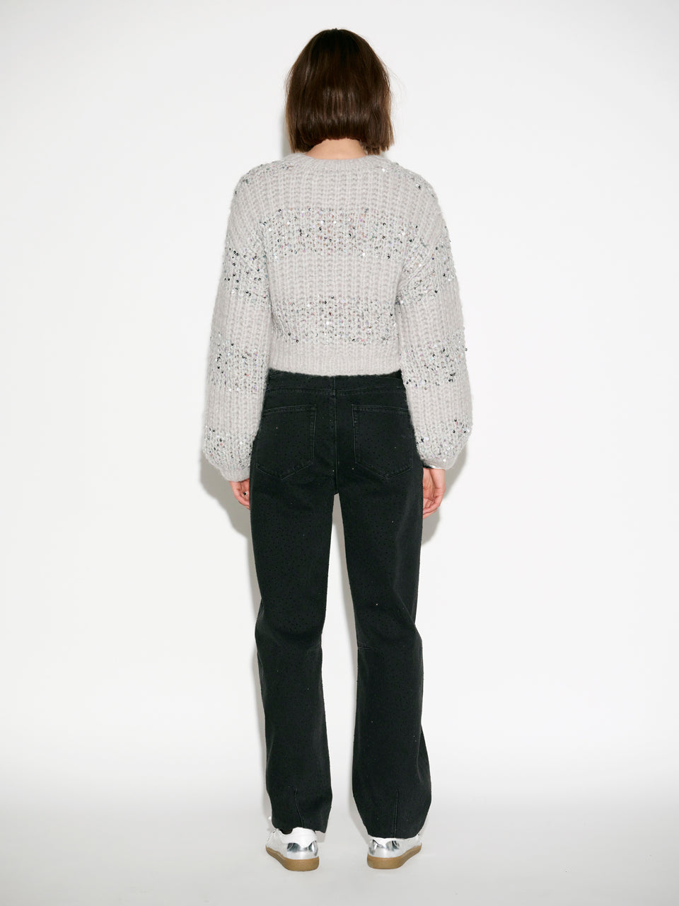 Dante6 - Juna Stripe Cardigan-achteraanzicht