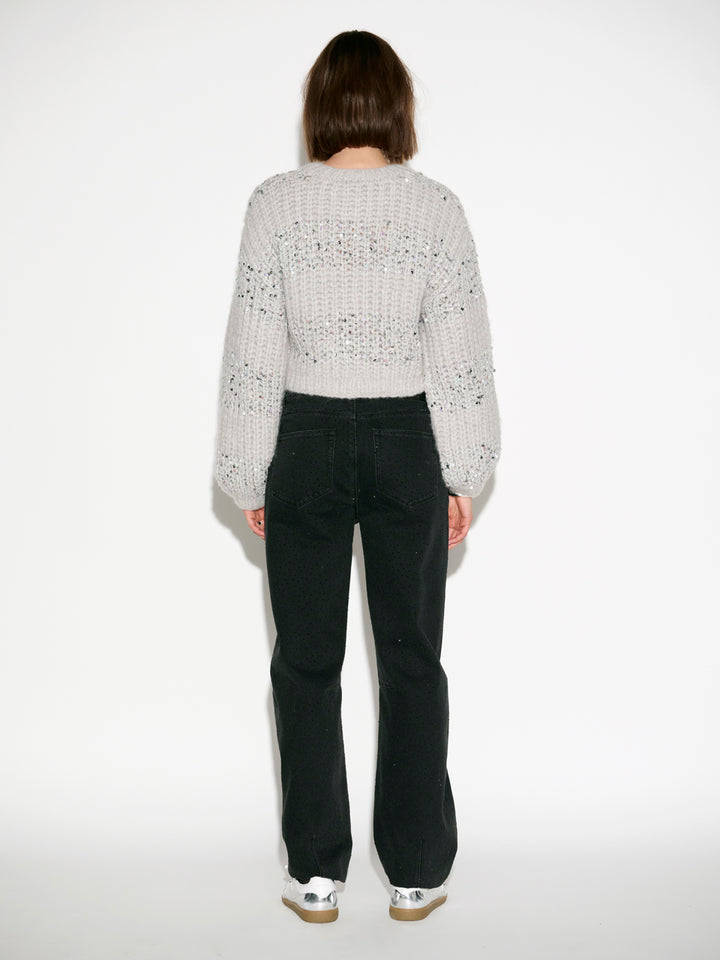 Dante6 - Juna Stripe Cardigan-achteraanzicht