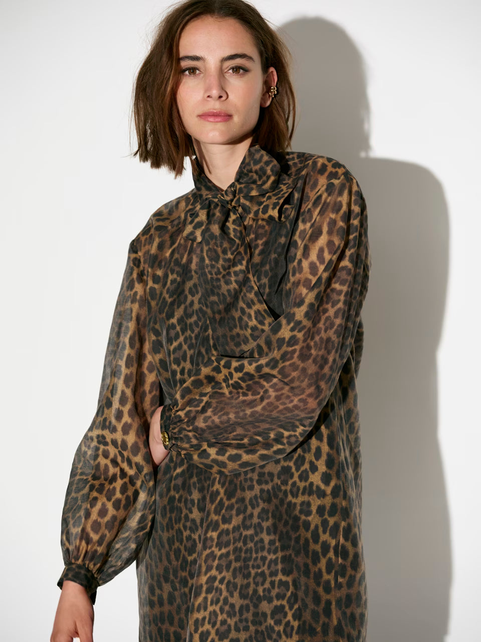 Dante6 - Leigh Leopard Dress-detailfoto