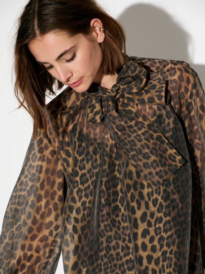 Dante6 - Leigh Leopard Dress- detailfoto print