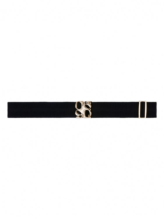 Dante6 - Motif Logo Tape Belt-packshot zwart
