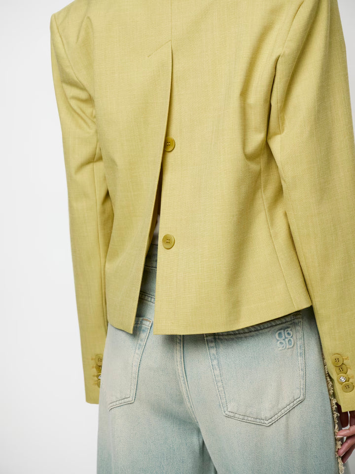 Dante6 - Reyes relaxed fit cropped blazer-achterzijde