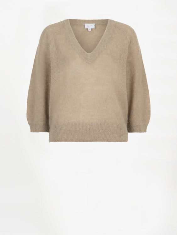 Dante6 - Rhoda V-neck knitted sweater-packshot