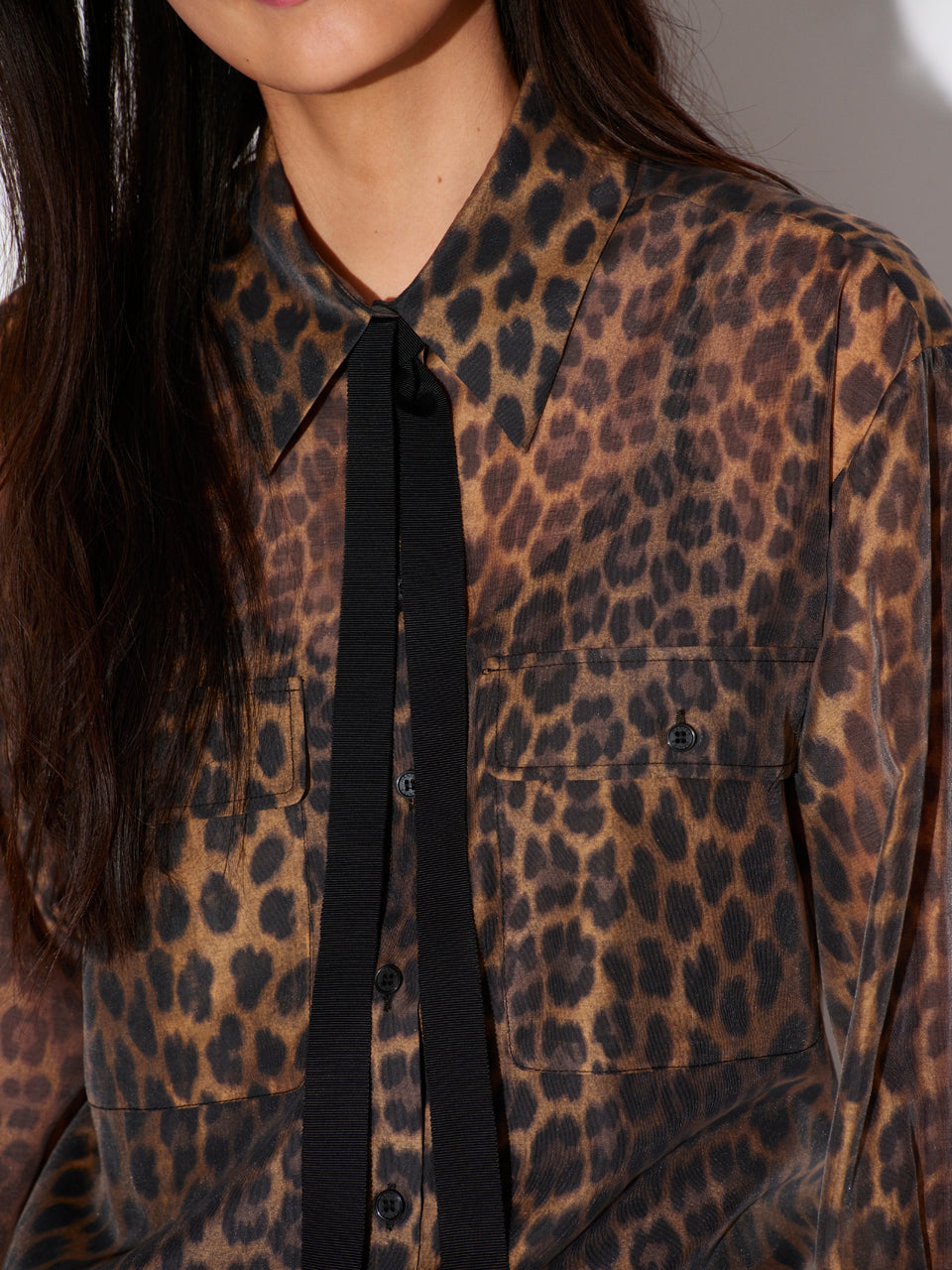 Dante6 - Rique Leopard Shirt-detailfoto print