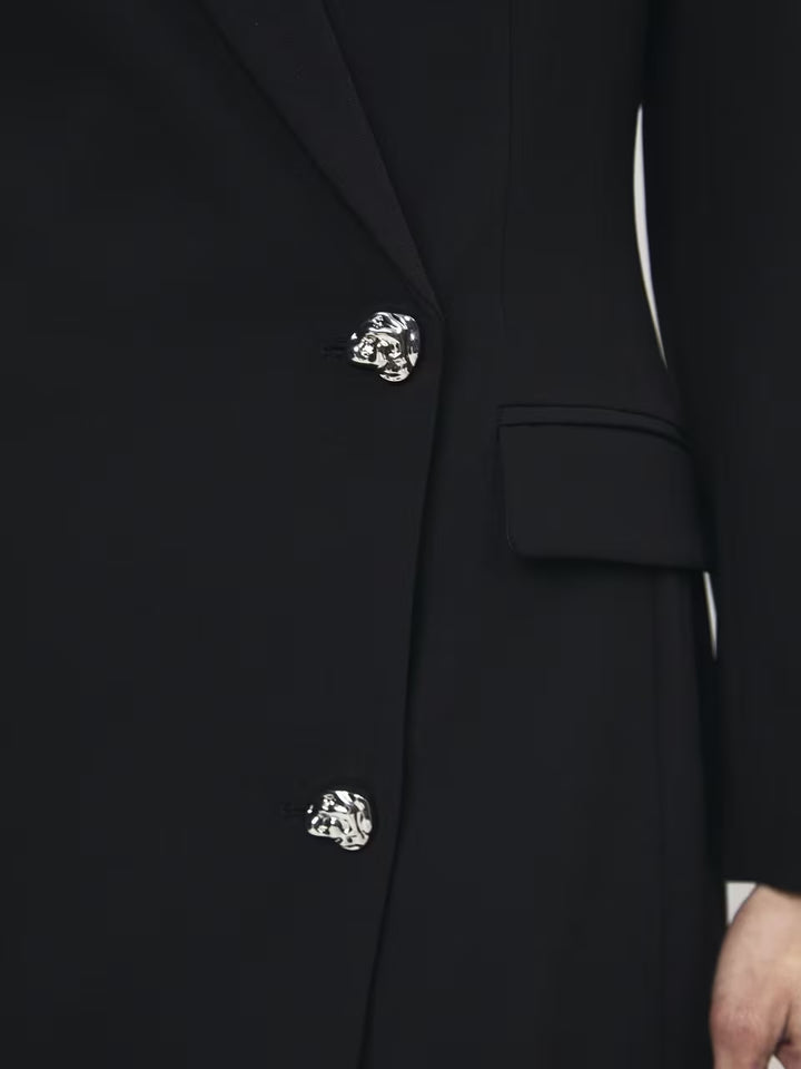 Dante6 - Zariah Blazer Dress-detailfoto knopen