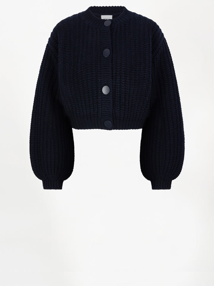 Dante6 - Zinnia chunky wool cardigan-packshot