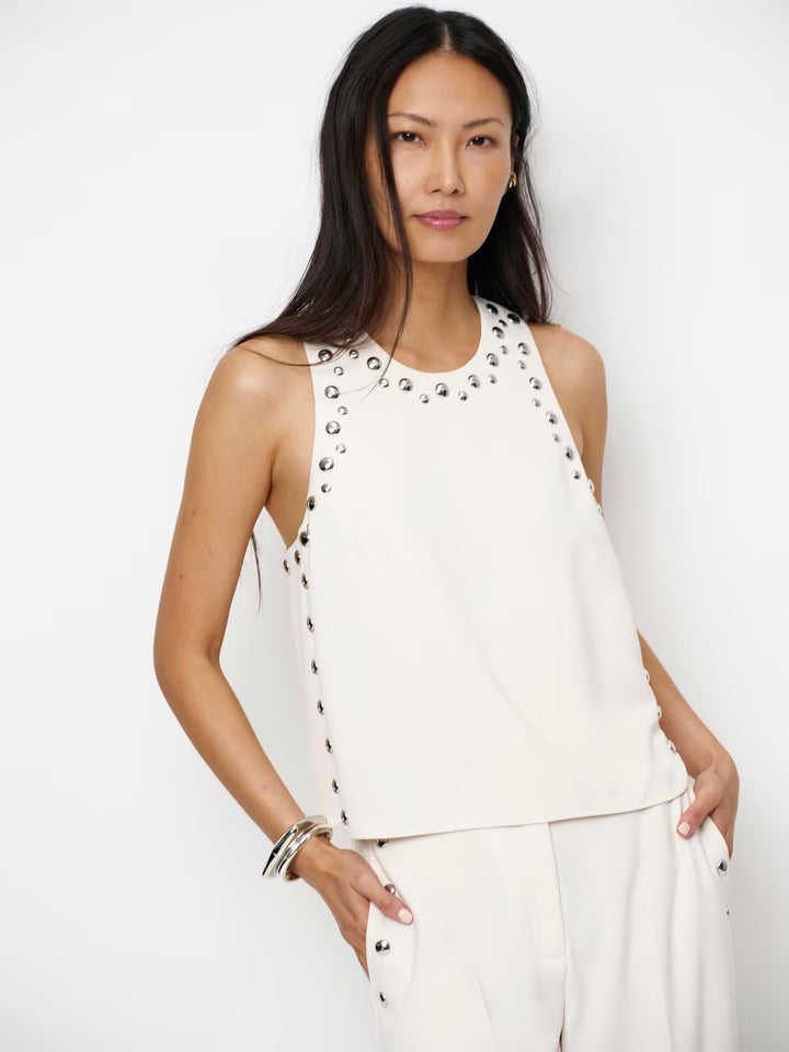 Dante6 - sari studded tanktop-vooraanzicht