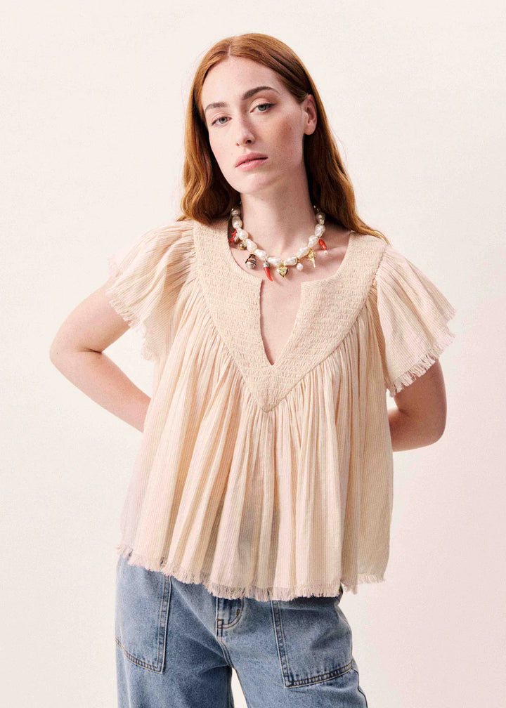 FRNCH - Blouse NOVAELLE-voorzijde
