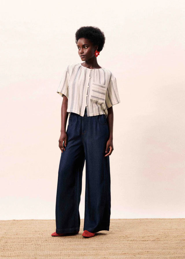 FRNCH - Blouse VALEA-voorzijde
