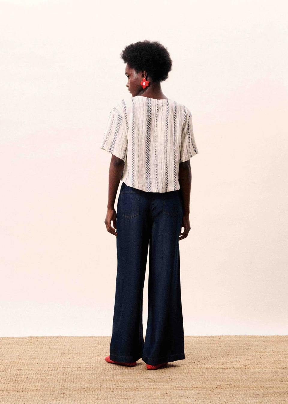 FRNCH - Blouse VALEA-achteraanzicht
