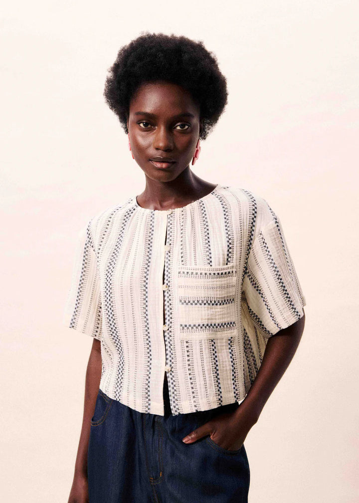 FRNCH - Blouse VALEA-voorzijde