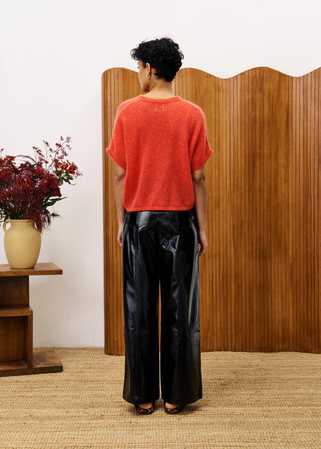 FRNCH - Diamond Red Sweater-achteraanzicht