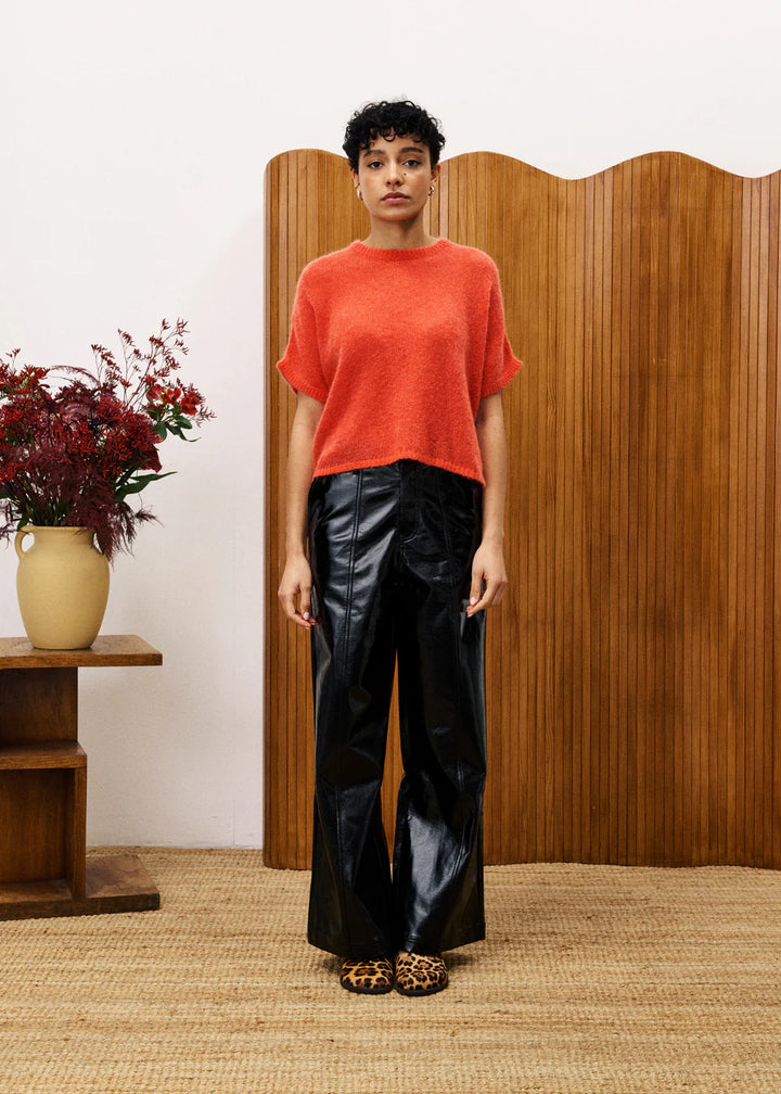 FRNCH - Diamond Red Sweater-vooraanzicht