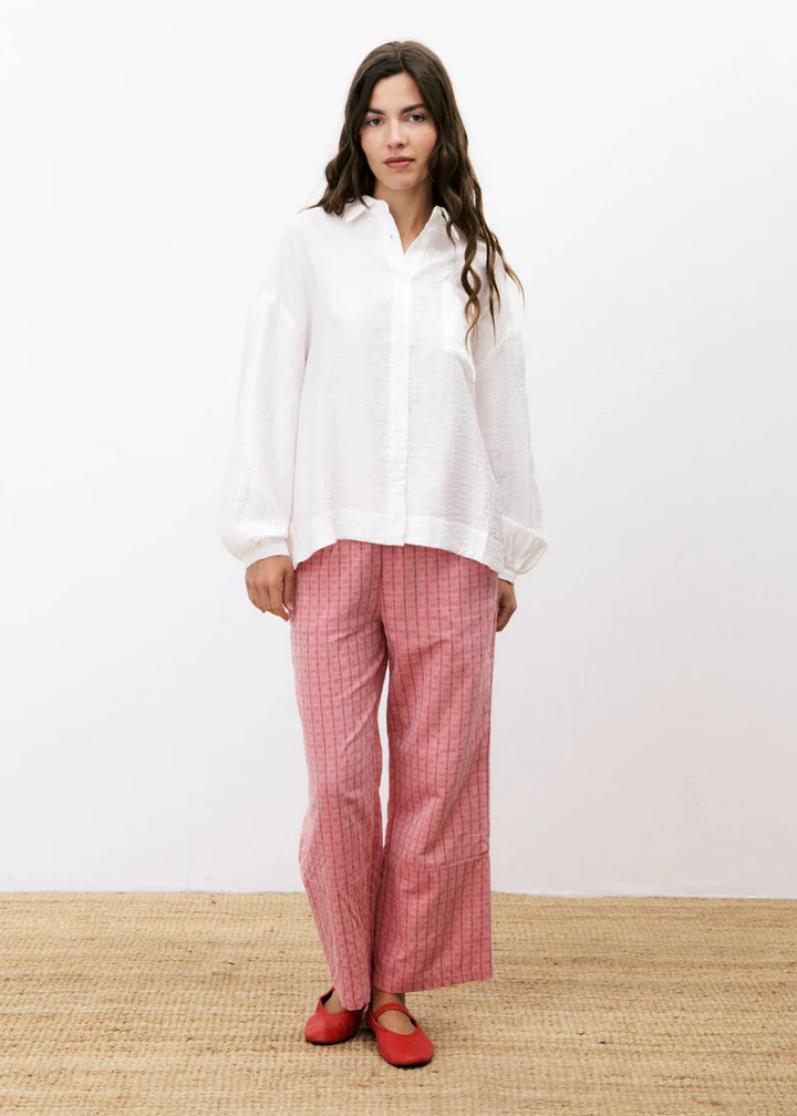 FRNCH - Edvina Pants Red-vooraanzicht